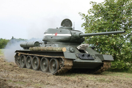 平均, 伝説, ソビエト, T-34-85, タンク