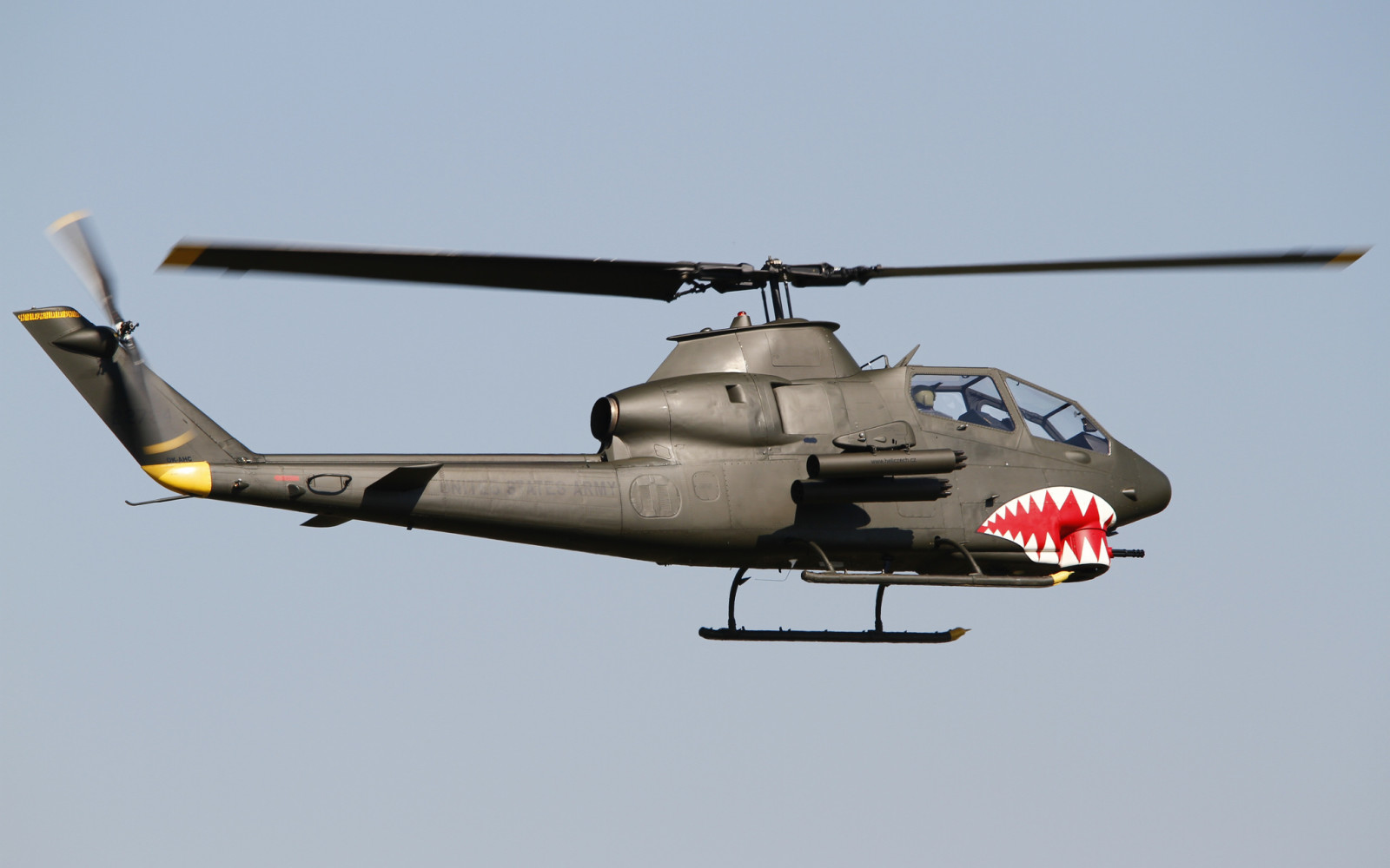 飞行, 直升机, 钟, 眼镜蛇, TAH-1P