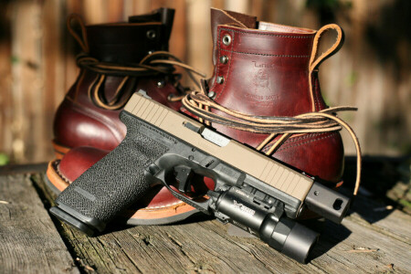 グロック, 銃, 靴, 兵器