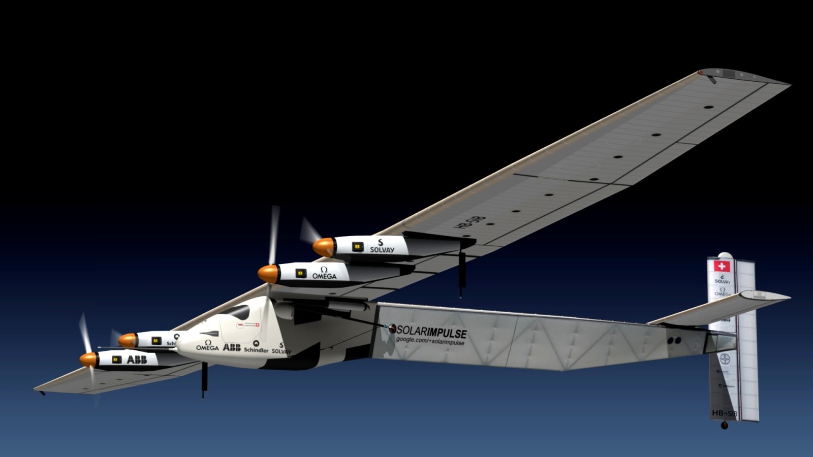เครื่องบิน, บิน, ครบกำหนด, สามารถ, พลังงานของดวงอาทิตย์, Solar Impulse 2