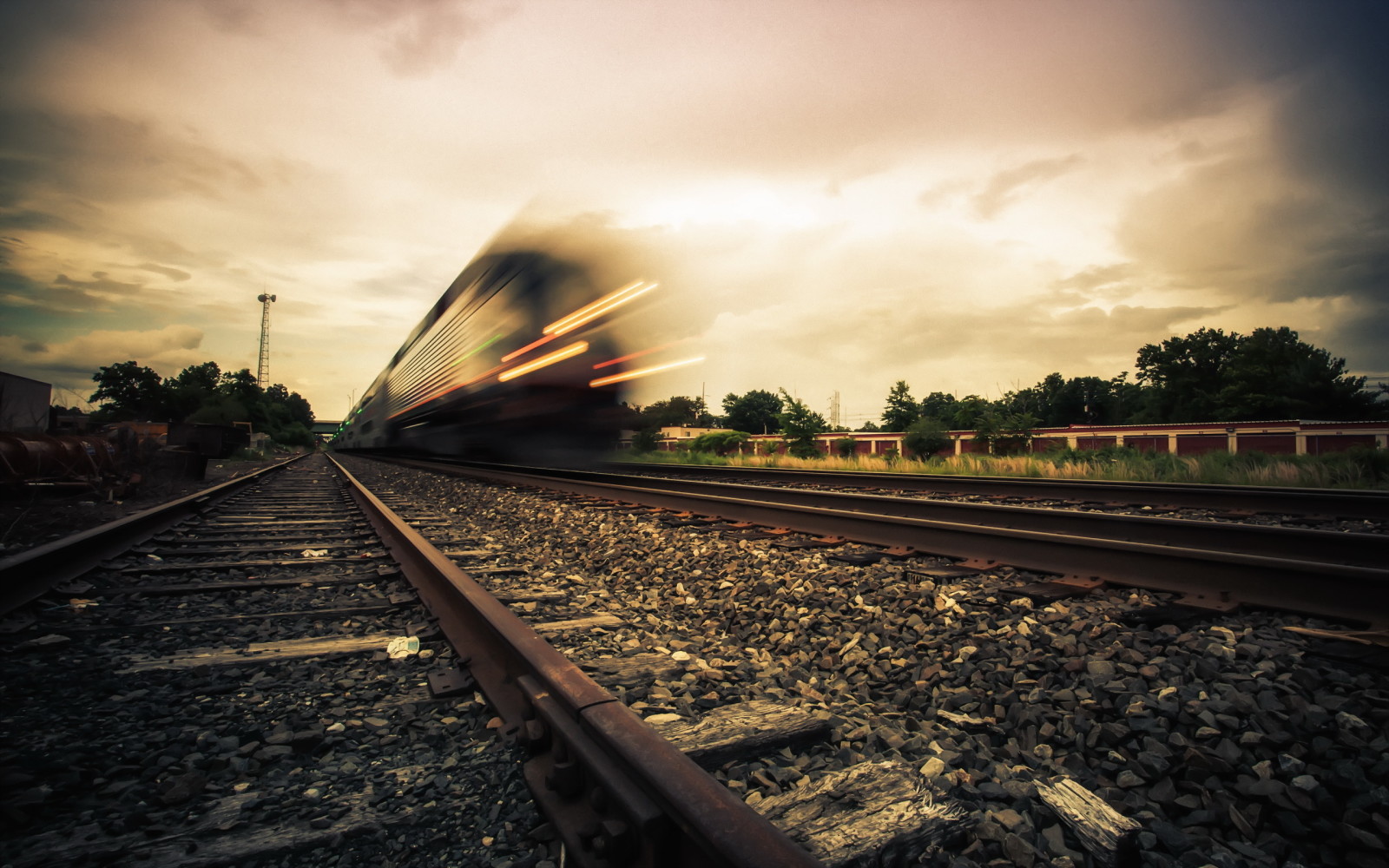 tốc độ, đường sắt, xe lửa