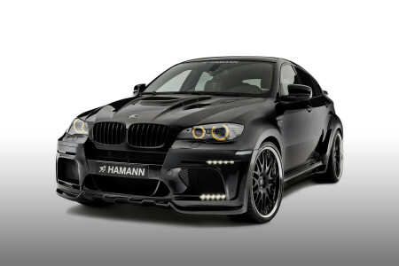 BMW, E71, ハーマン, 白色の背景, X6 M