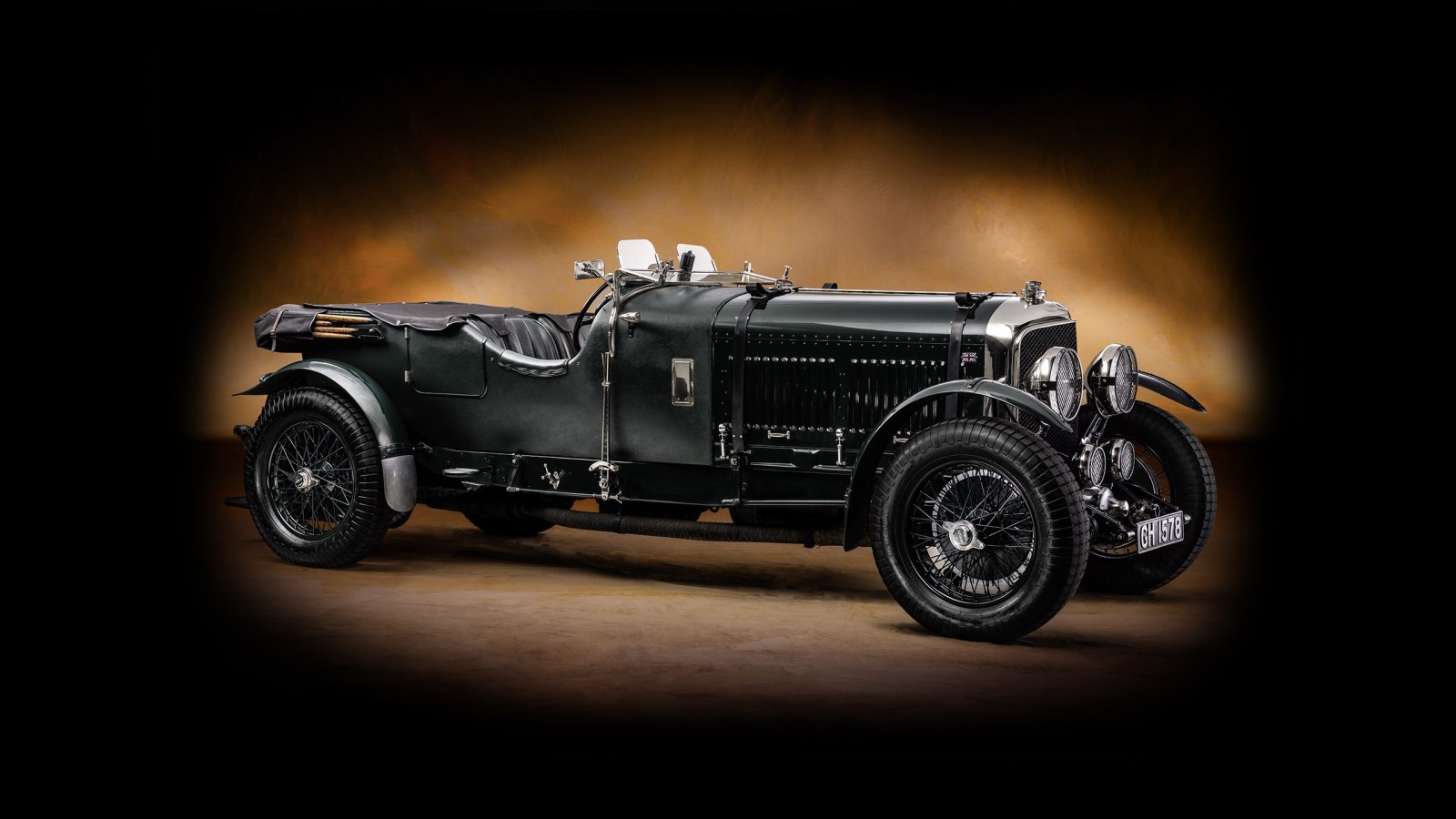 Klasik, Bentley, 1929, Pariwisatawan, Kecepatan 6, Vanden Plas