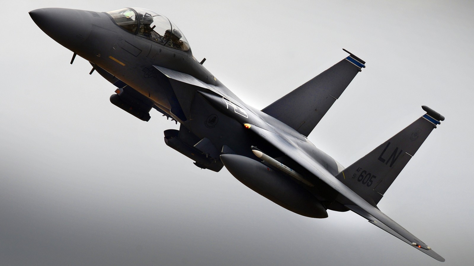 美国空军, 战斗轰炸机, F-15E, 罢工鹰, 美式双