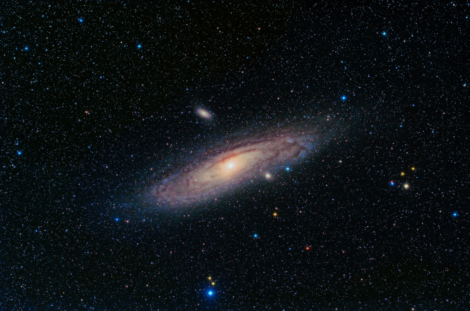 ruang, bintang, galaksi, Andromeda