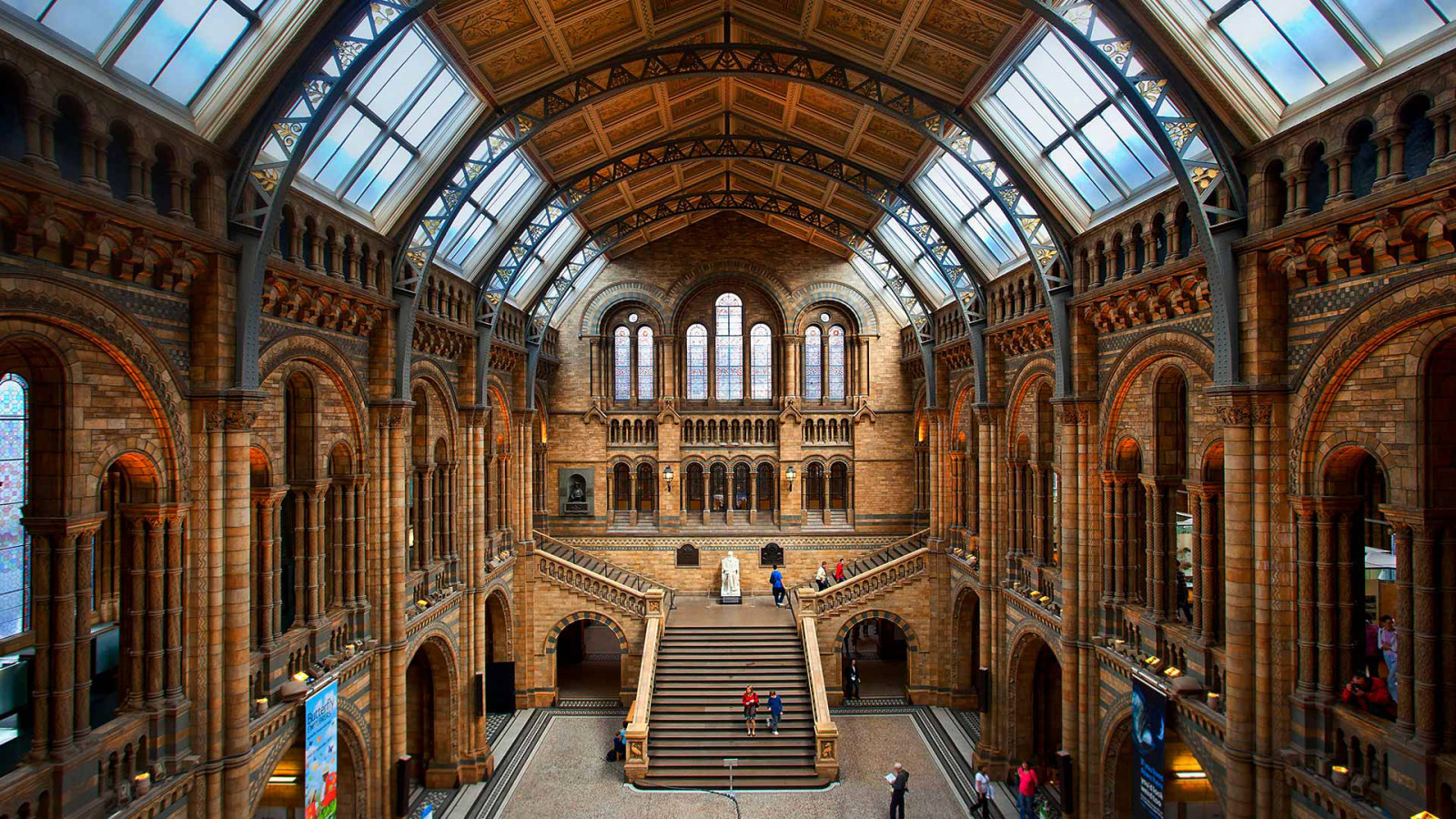 Inggris, tangga, tahap, aula, London