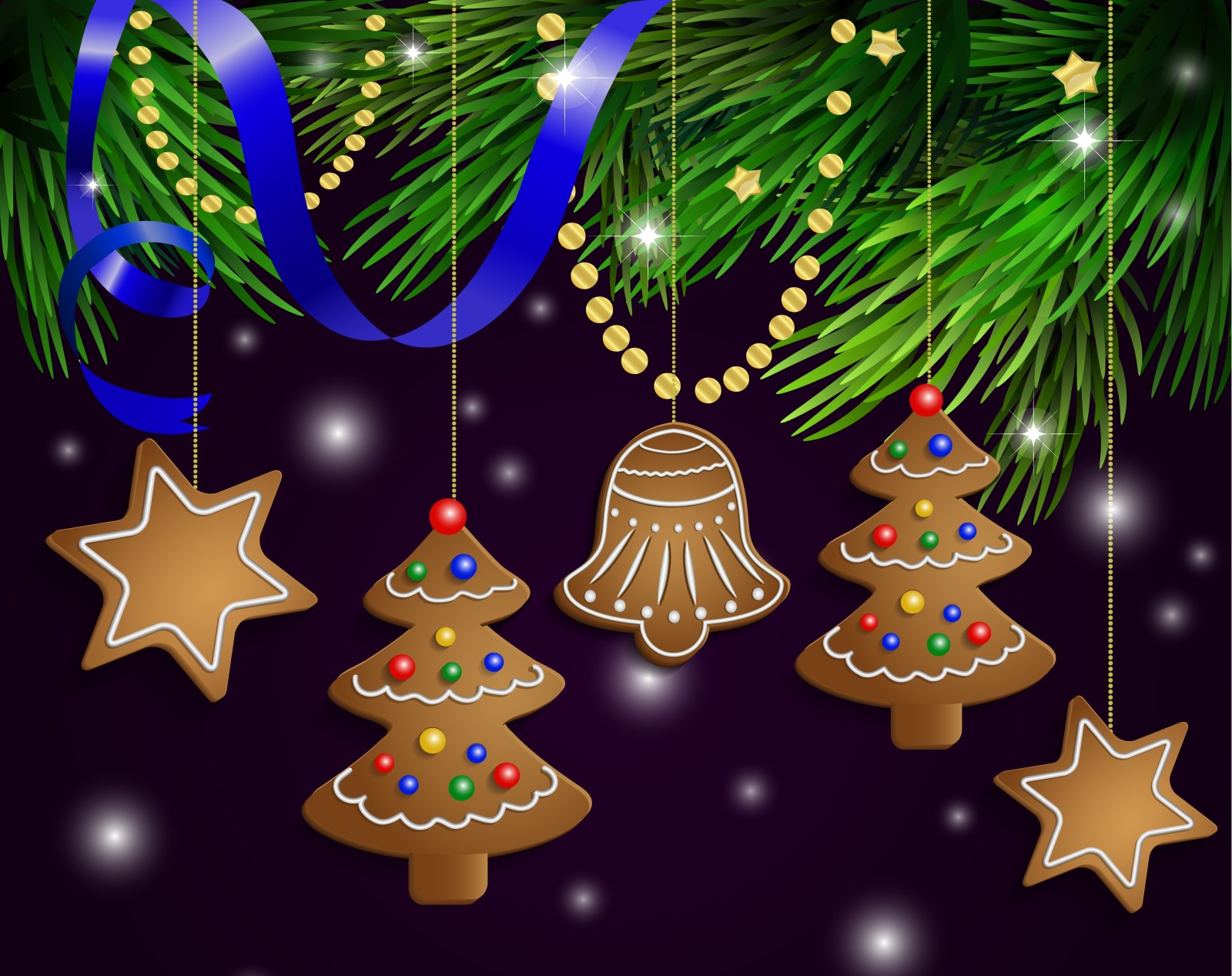 salju, bola, Tahun baru, hari Natal, dekorasi, Gembira, Xmas, kue