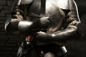 盔甲, 保护, 剑