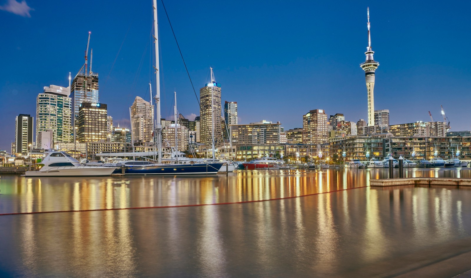游艇, 摩天大楼, 家, 建造, 港口, 新西兰, 奥克兰市, 韦斯特海文码头