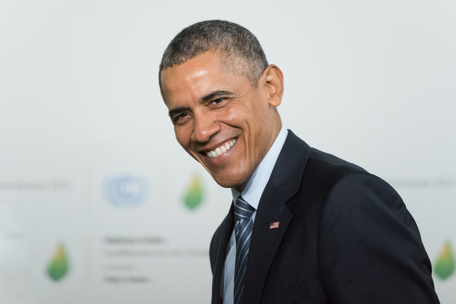 tersenyum, Obama, Presiden AS