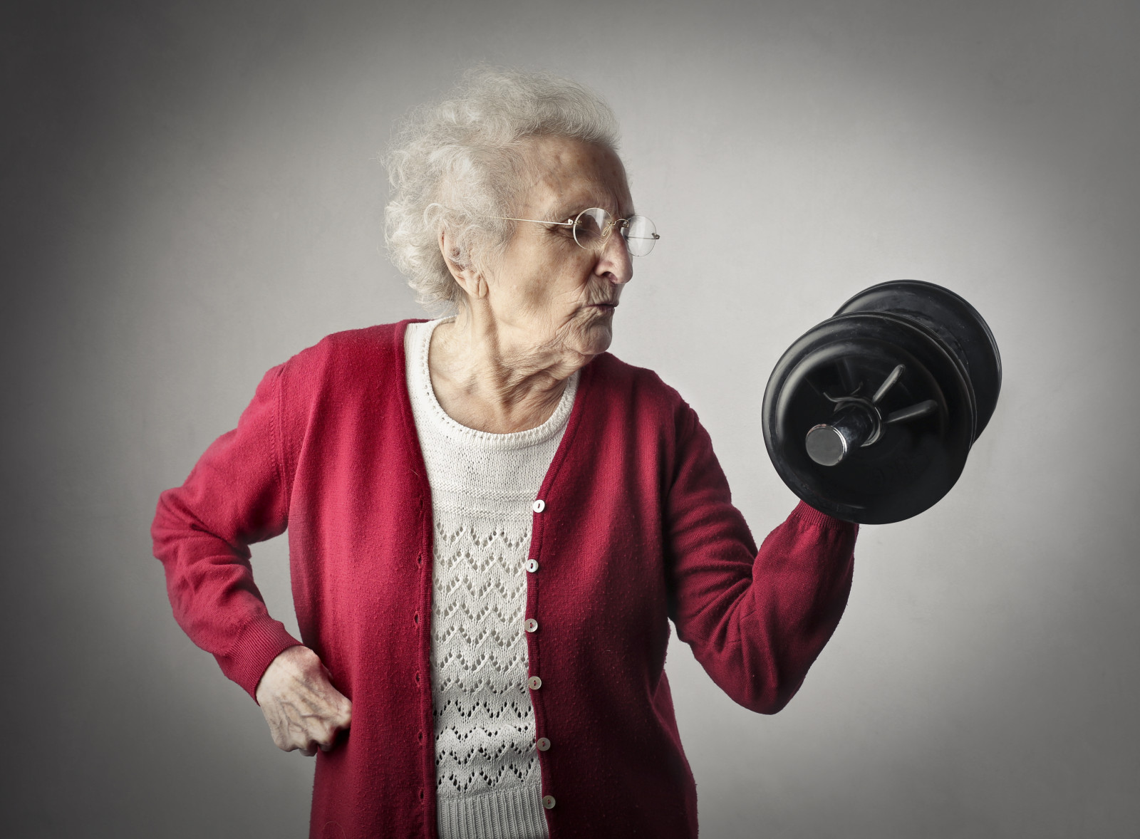 tập thể dục, sự khỏe khoắn, Chuông không kêu, bà ngoại, bà già