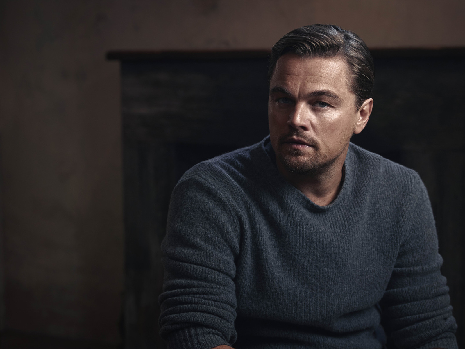 aktor, pemotretan, Leonardo DiCaprio, untuk film, Revenant, selamat