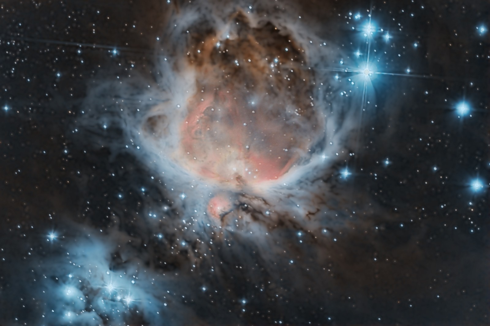 ruang, bintang, tak terbatas, nebula Orion