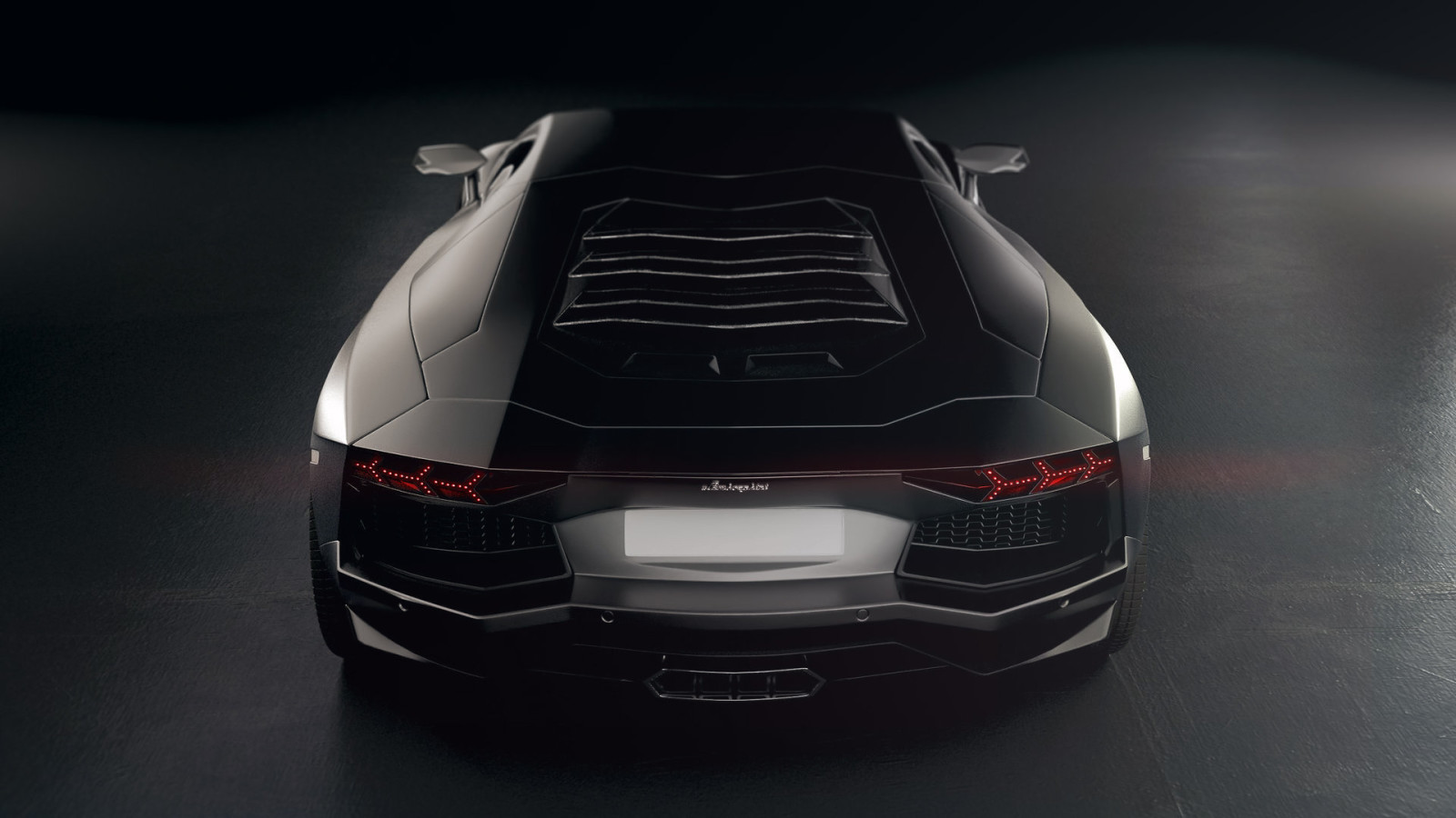 cahaya, hitam, Lamborghini, supercar, Aventador, melihat, teratas, kekuasaan