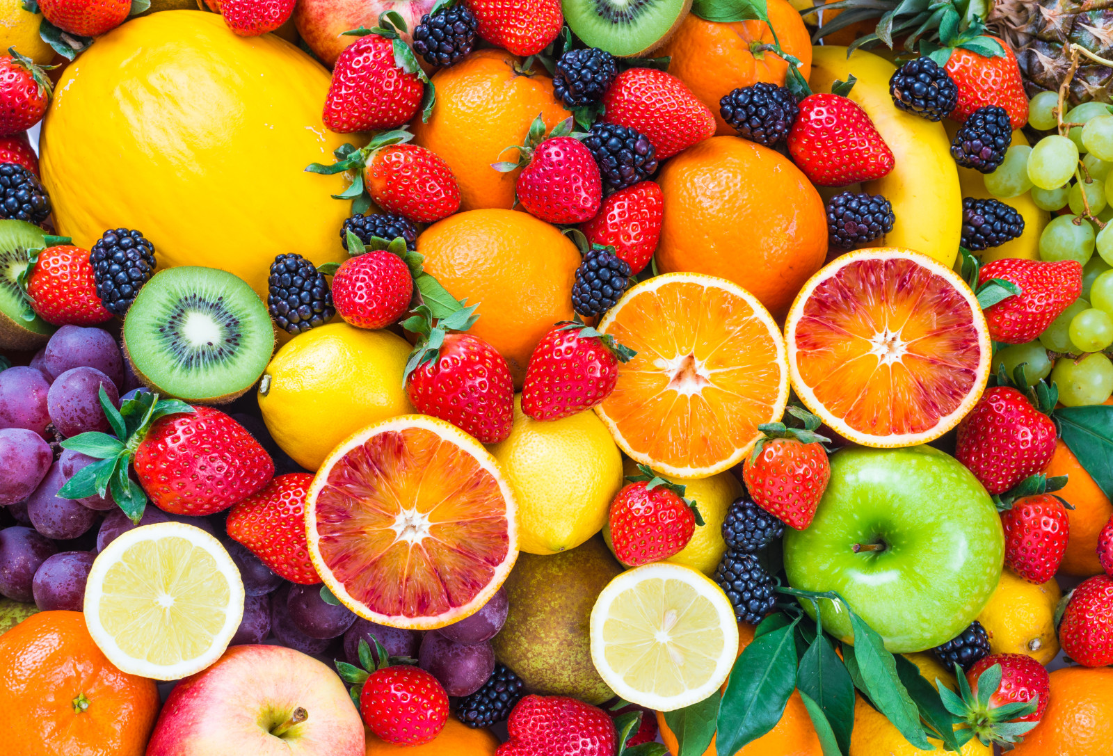 buah beri, segar, buah, buah-buahan