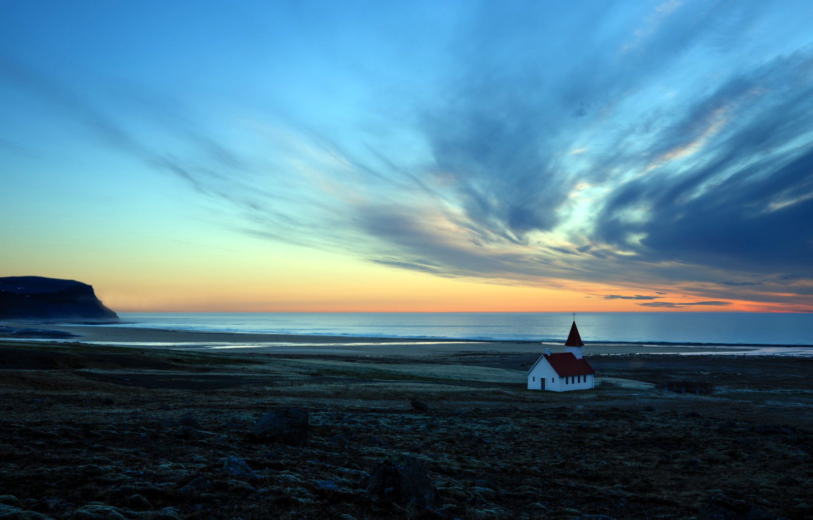 bầu trời, biển, Nước Iceland