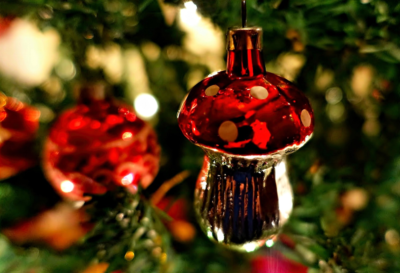 나무, 새해, 크리스마스, 장난감