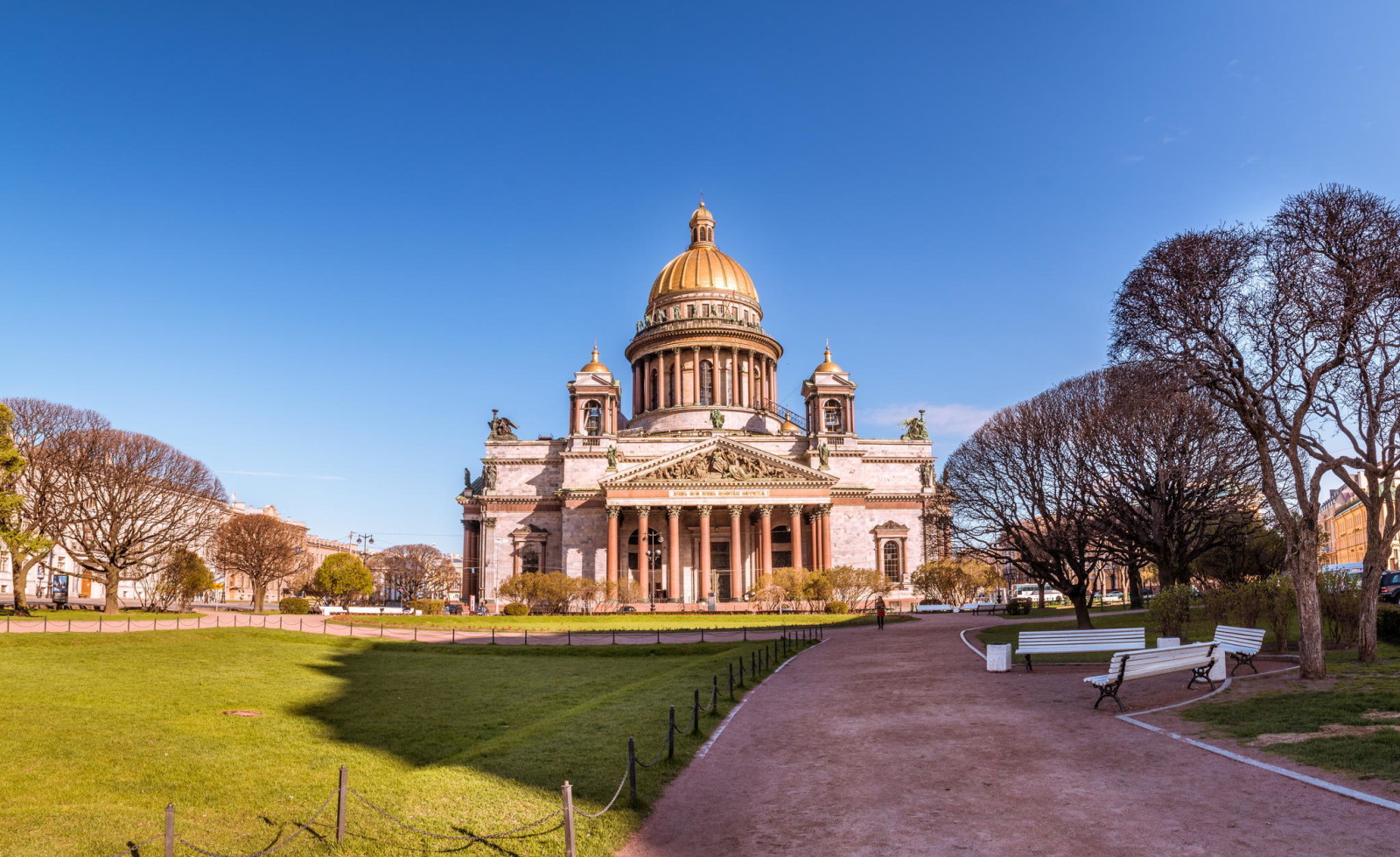 圣彼得堡, 俄国, 建筑, 大教堂, 彼得, spb, 圣以撒大教堂