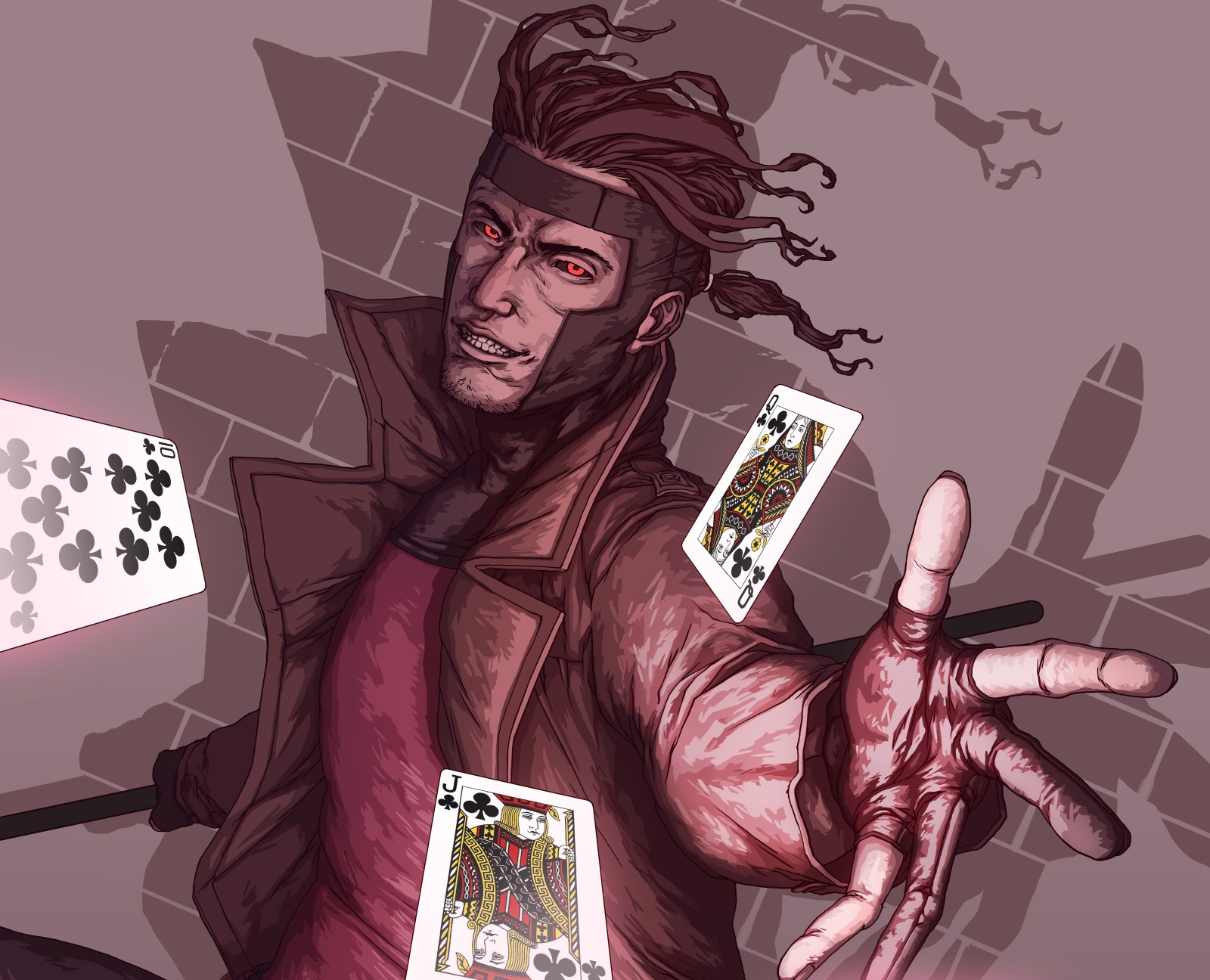 đột biến, Thẻ, truyên tranh Marvel, X Men, Gambit