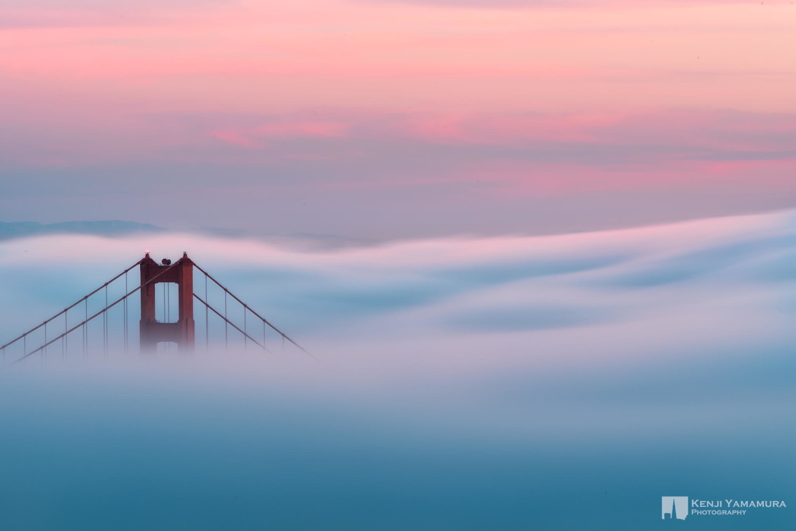 bình minh, sương mù, nhiếp ảnh gia, San Francisco, Kenji Yamamura