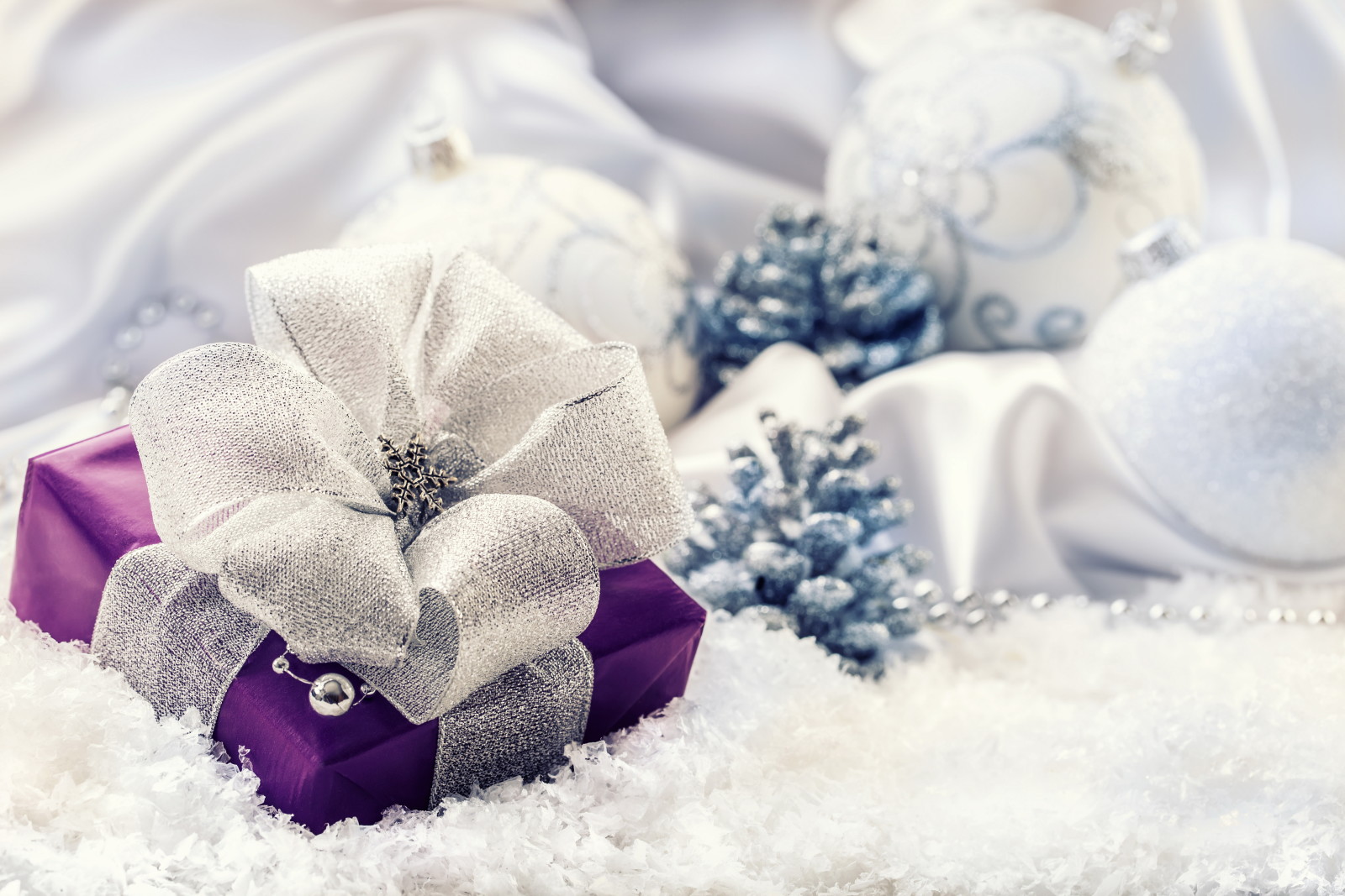 雪, 新年, 圣诞, 装饰, 快活的, 礼物, 圣诞节
