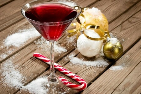 クリスマス, 装飾, ドリンク, 新年, ワイン