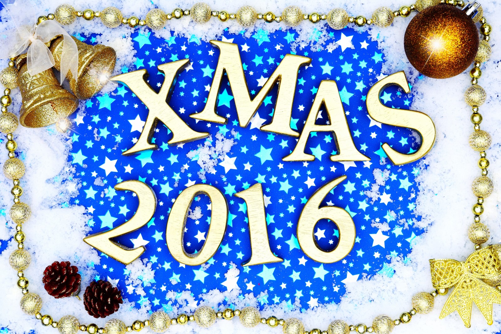 Tahun baru, hari Natal, dekorasi, Gembira, senang, Xmas, 2016