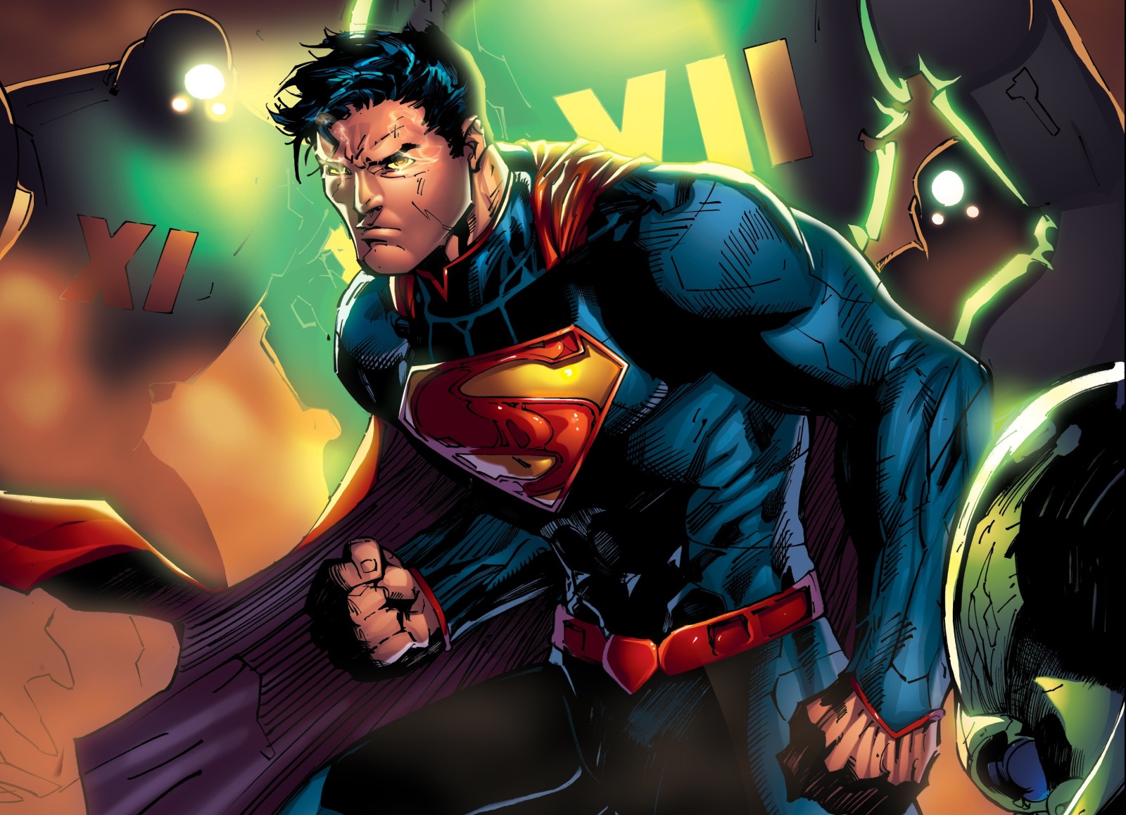 DC漫画, 超人, 克拉克·肯特, 卡尔·艾尔, 钢铁之躯