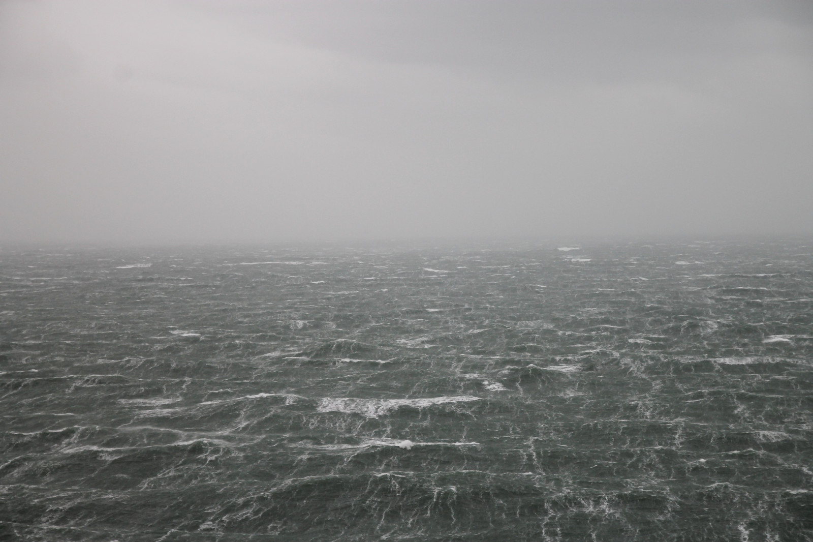 biển, mưa, làn sóng, bão táp