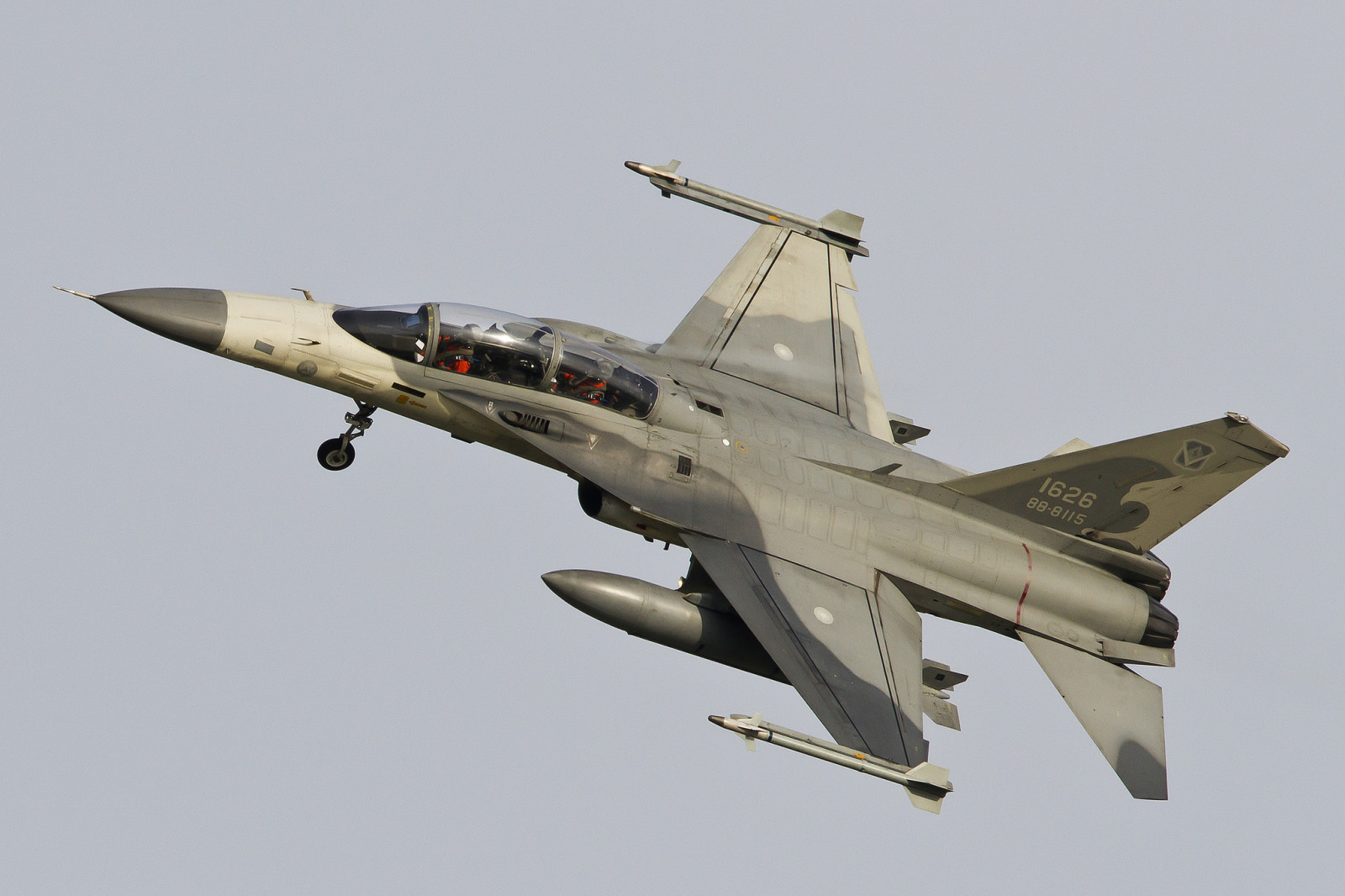 飞行, 战斗机, 台湾, 超音速, 多用途, “清国”, AIDC F-CK-1