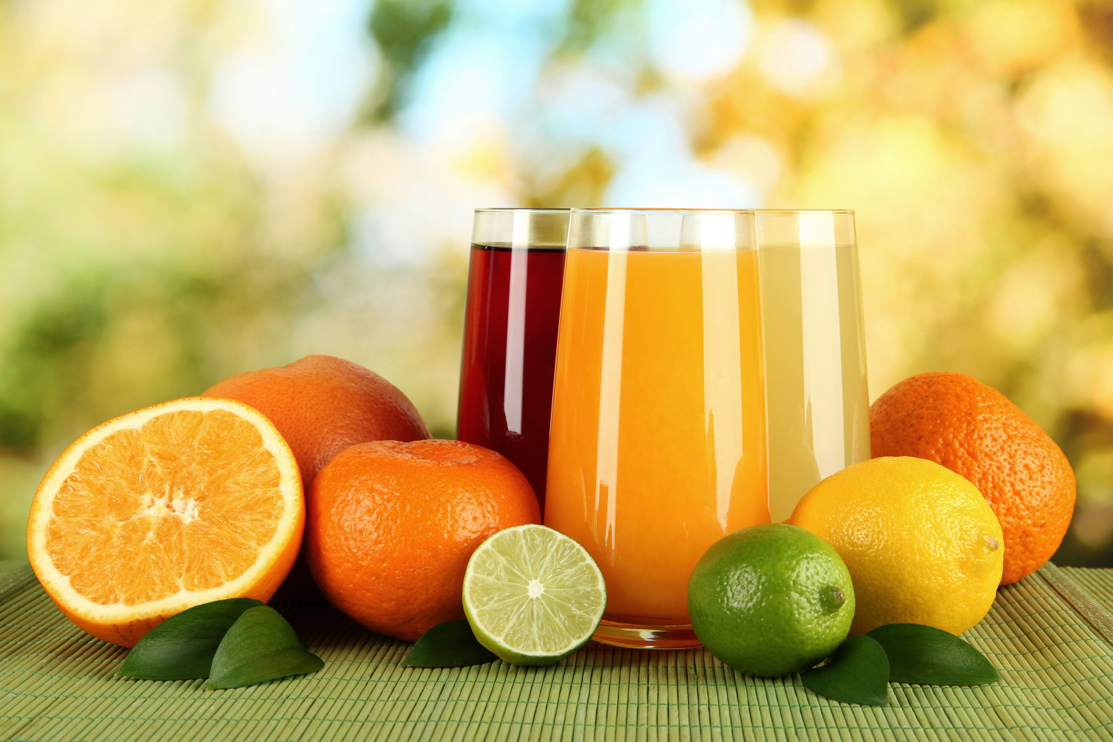 오렌지, 주스, 주황색, 레몬, 음주, 라임
