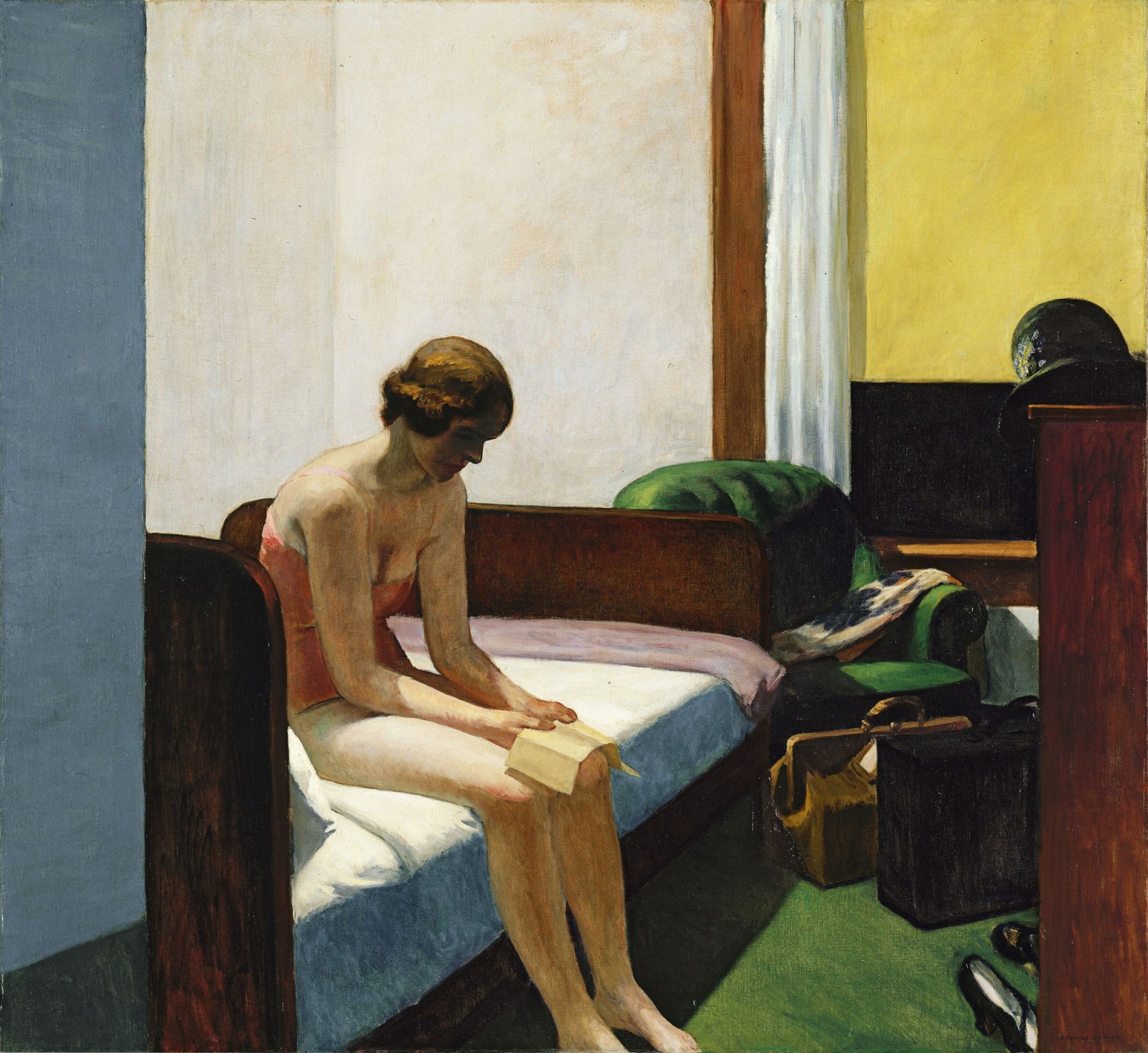1931, Edward Hopper, Ruang hotel