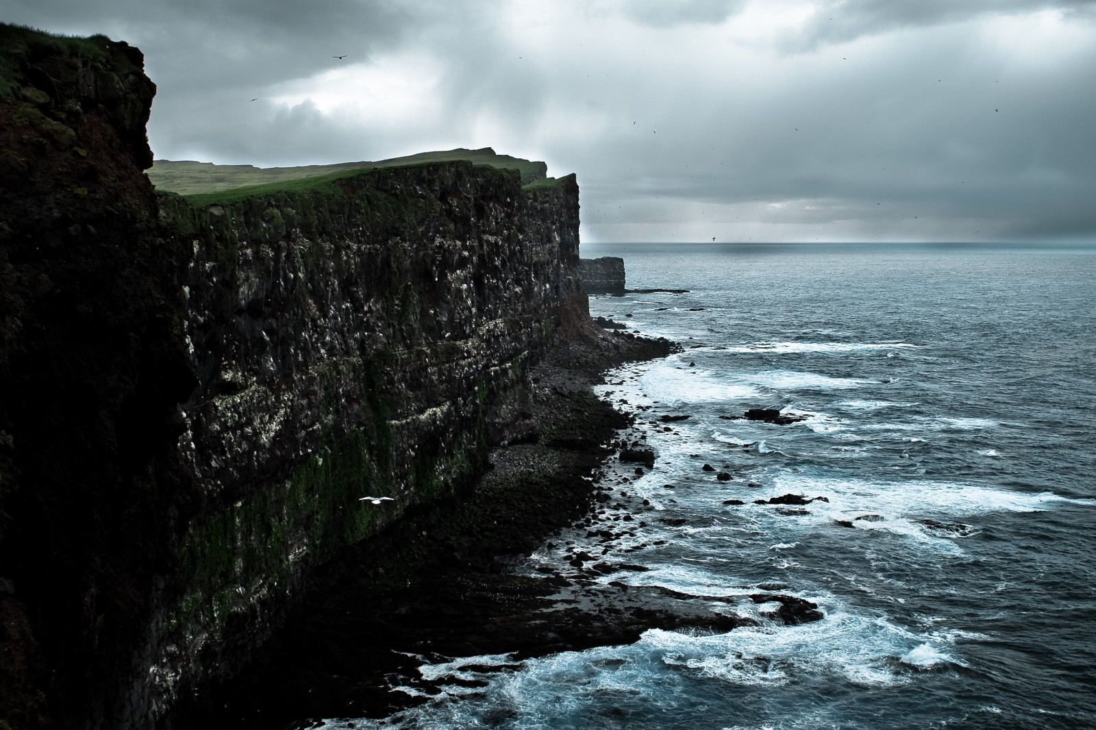 海, 岩石, 冰岛