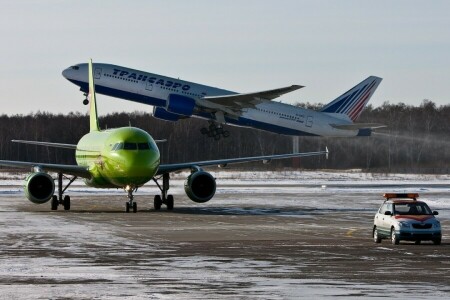 777, A-320, エアバス, 空港, ボーイング, シベリア, トランスアエロ
