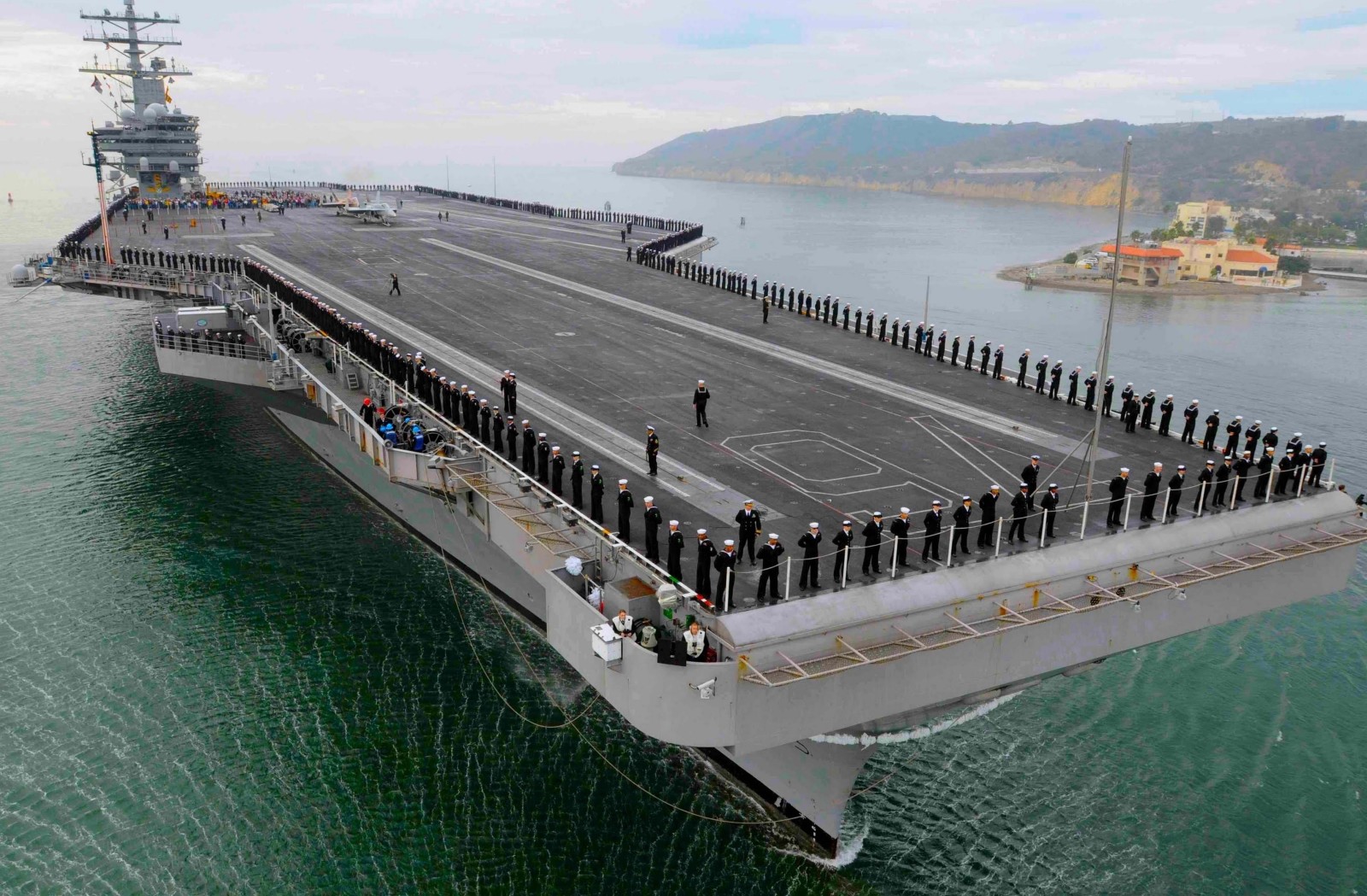 Angkatan laut, nuklir, kapal induk, kapal induk nuklir, Senjata: Rudal Sea Sparrow, Draft: 76 m, 000 ton, tonase: 100