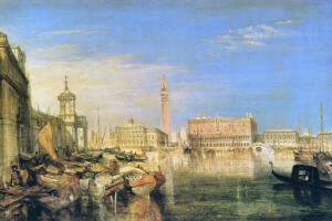 ボート, ホーム, 画像, 海, ベルタワー, 都市景観, タワー, ヴェネツィア