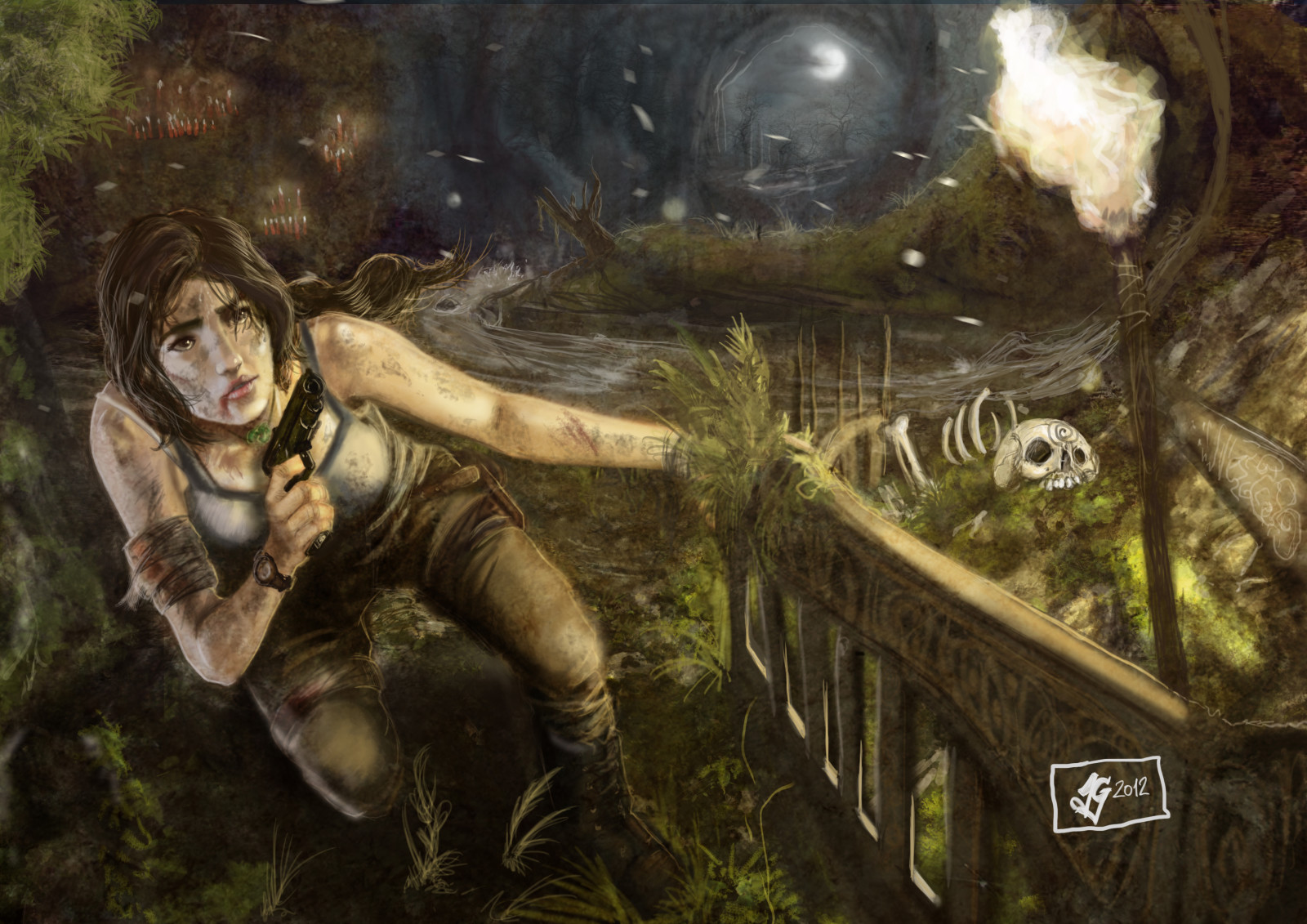 สาว, Lara Croft, ลาร่า