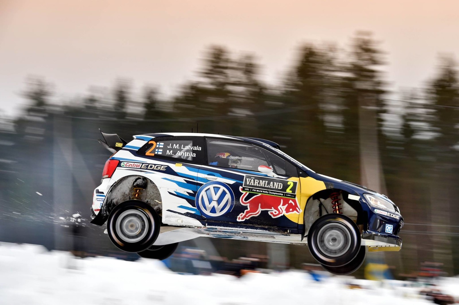 瑞典, 跳, 轮廓, 大众汽车, WRC, 团结, 2015年, 马球