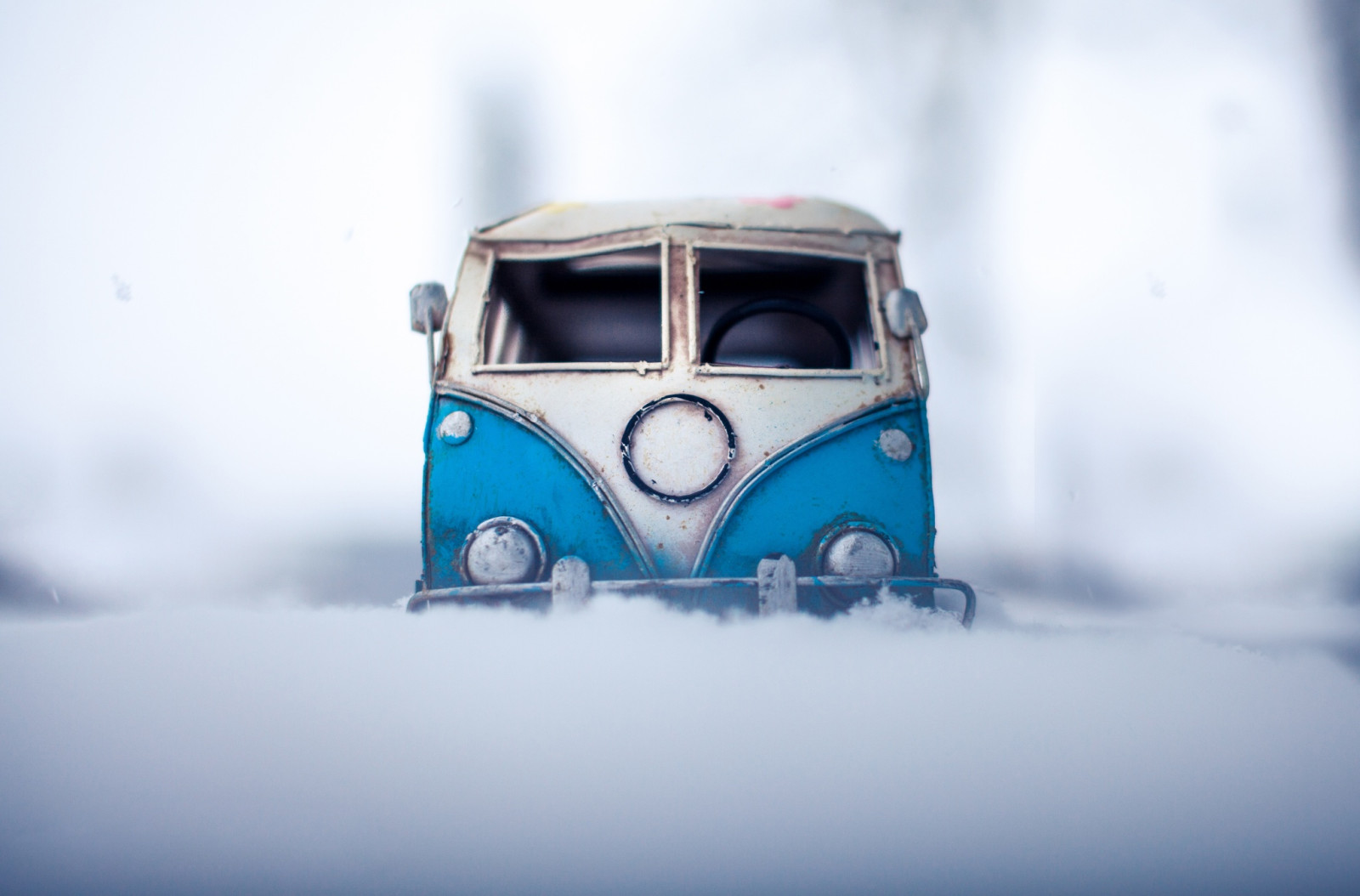 雪, 巨集, 冬季, 汽车, 模型, 照片, 玩具, 雪