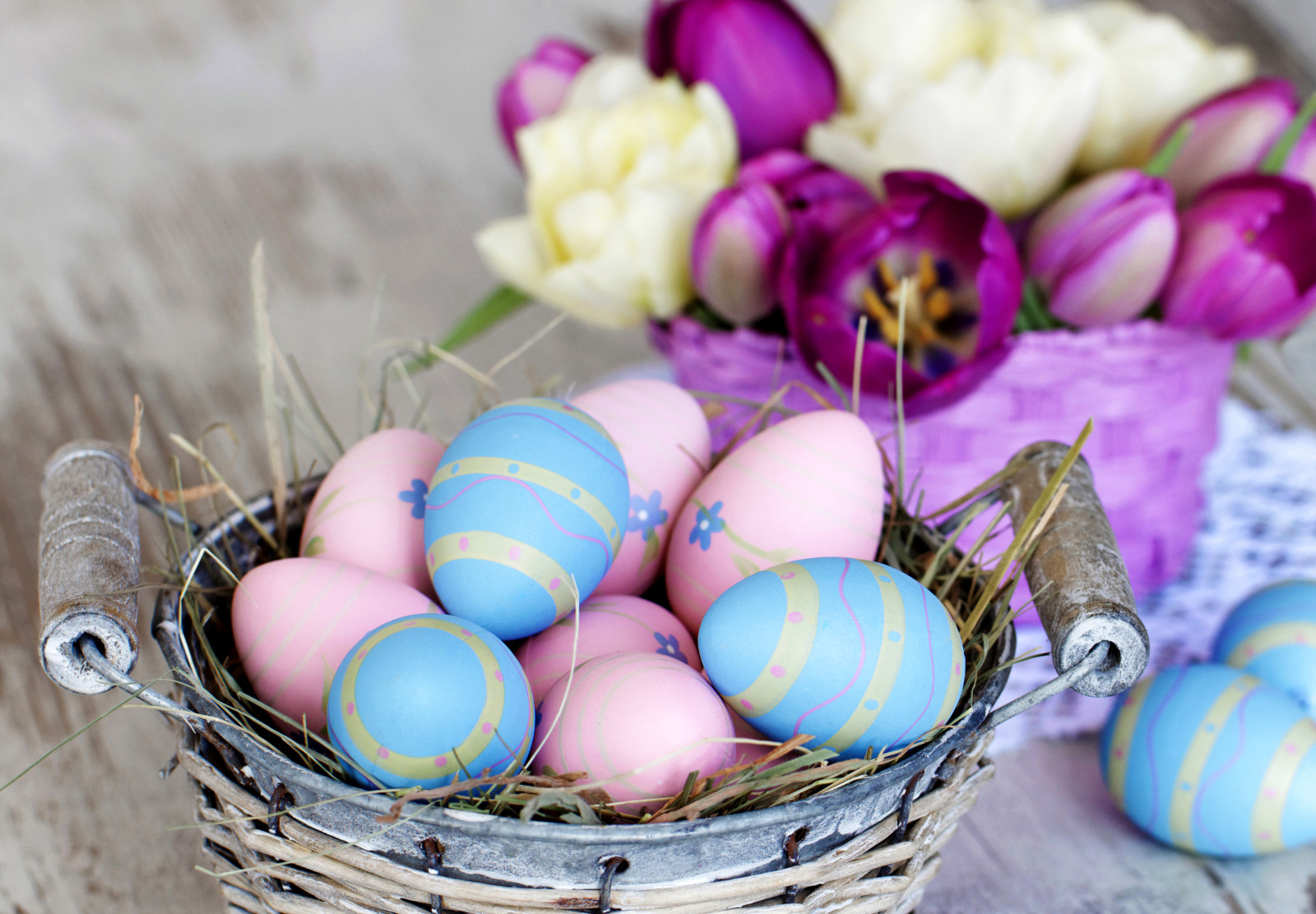 trứng, vui mừng, Hoa tulip, Đầy màu sắc, lễ Phục sinh, Ngày lễ