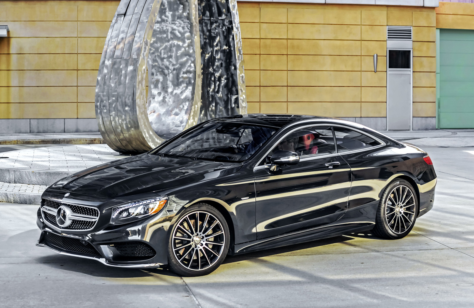 สีดำ, Mercedes-Benz, เมอร์เซ, AMG, 2014, S-Class, C217, S 550