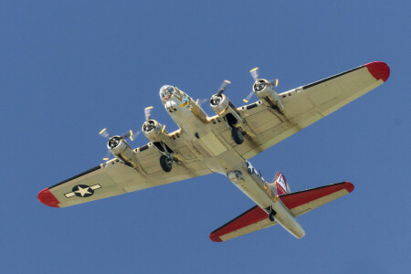 B-17G, ボーイング, フライングフォートレス, パレード, レトロ