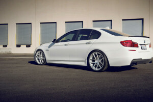 550i, BMW, F10, 白い