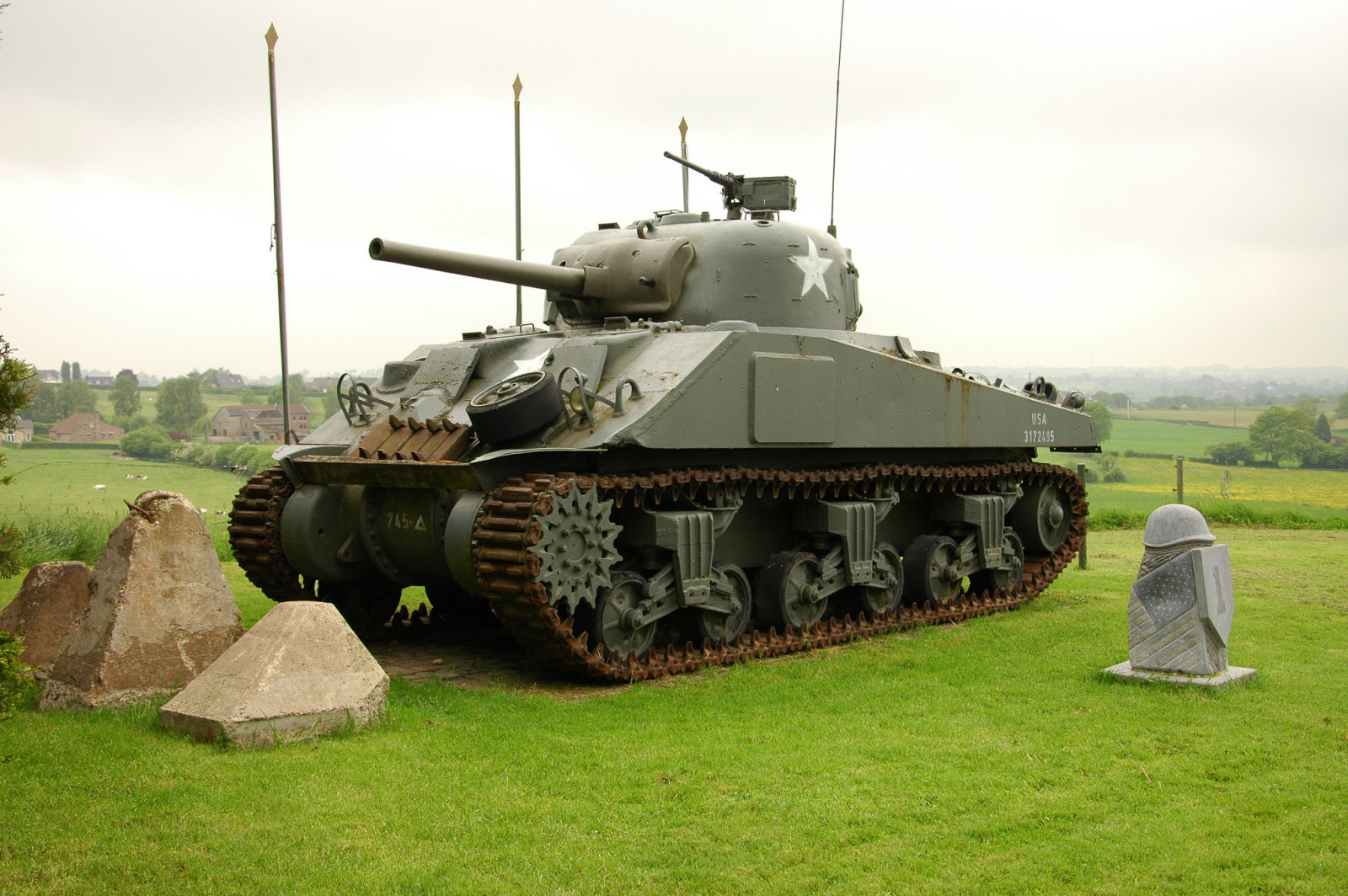 Perang, tangki, Rata-rata, M4 Sherman, Kedua, Dunia, Titik, "Sherman"