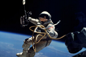 宇宙飛行士, 地球, NASA, 写真
