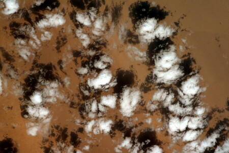 雲, サハラ砂漠