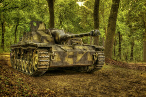 serangan, Ausf G, senjata, Kedua, StuG III, Waktu, Perang, Dunia