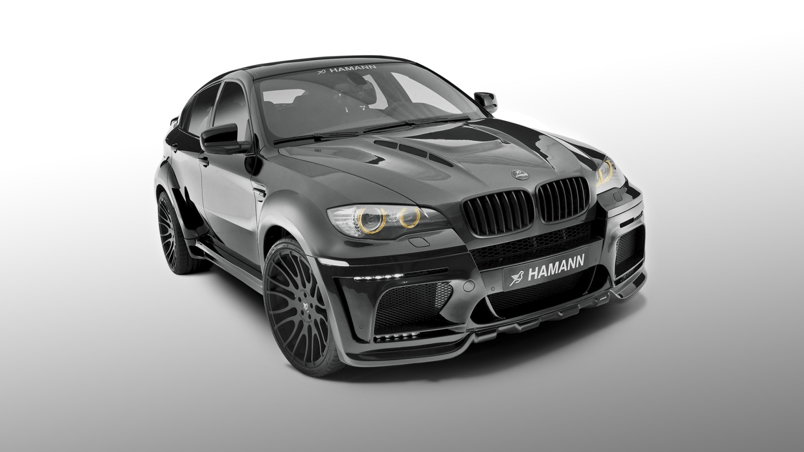 BMW, พื้นหลังสีขาว, X6 ล, Hamann, E71