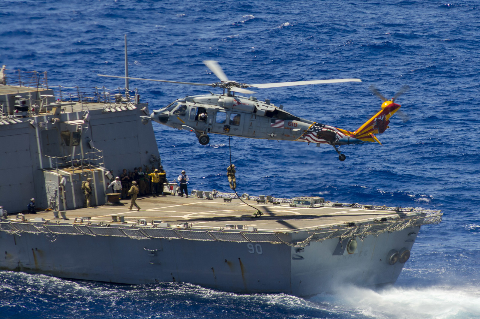 helikopter, pendaratan, Serba guna, Sea Hawk, "Sea Hawk", MH-60S