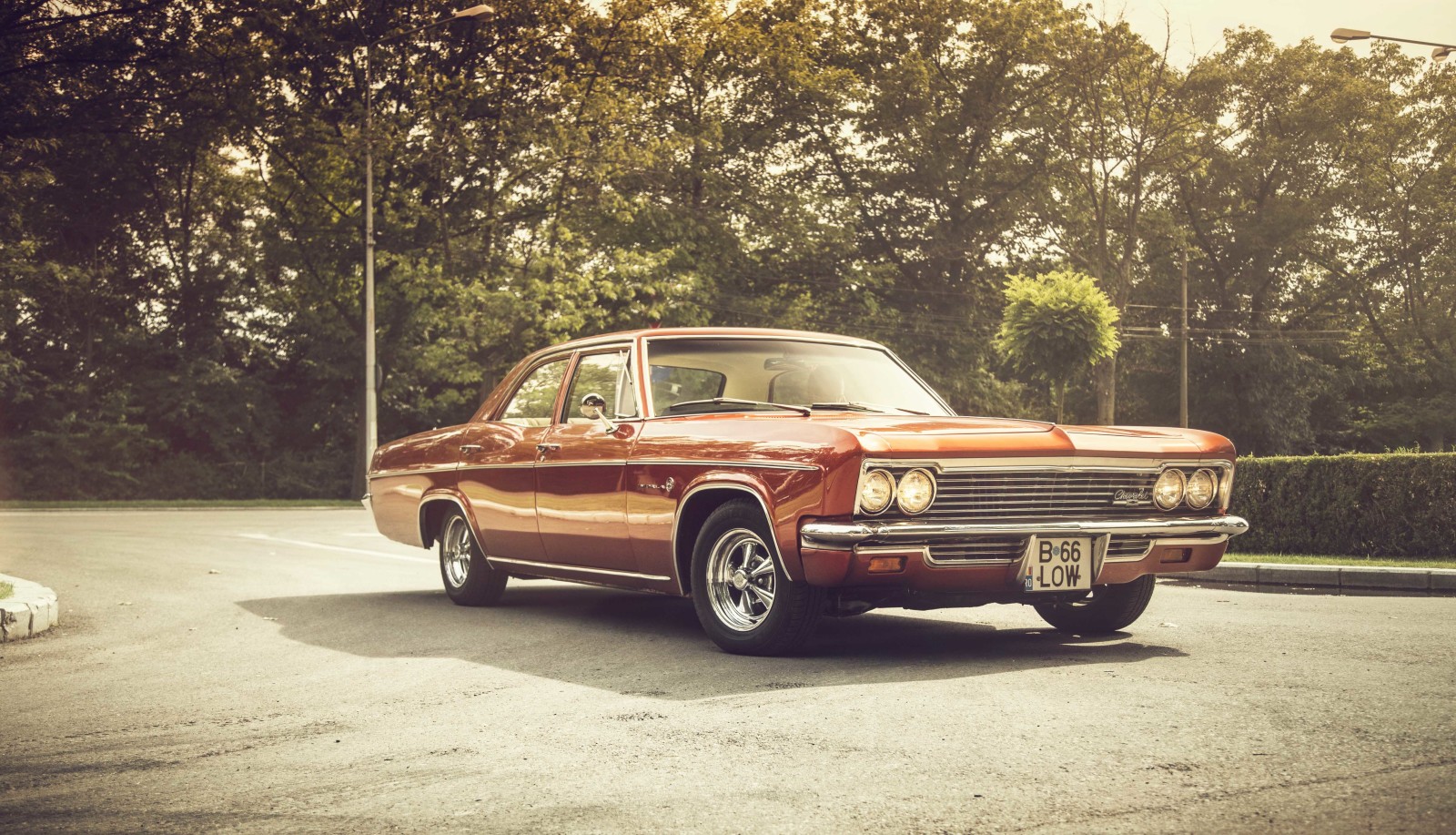 đèn, bóng, bánh xe, 1966, Impala